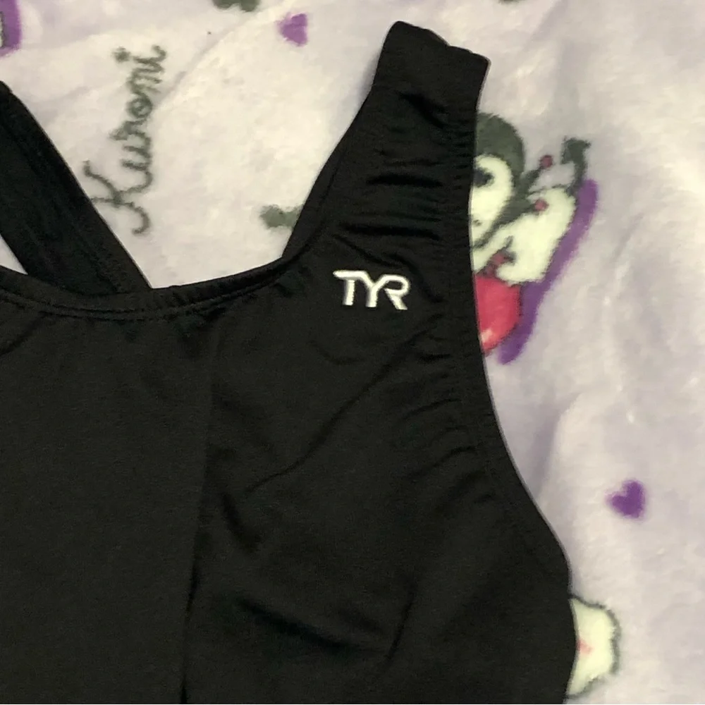 Black TYR Women’s One Piece Bathing Swimming Suit - Picture 3 of 4